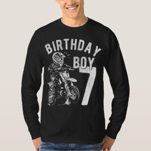 Camiseta Niño de 7 años - Niño de cumpleaños - Bicicleta su