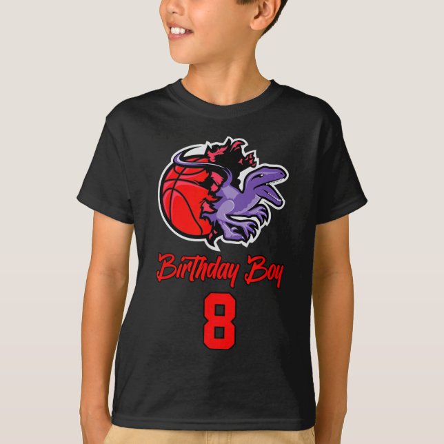 Camiseta Niño De 8 Años De Nacimiento Para Baloncesto Y Din (Anverso)