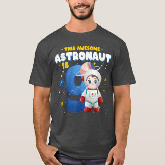 Camiseta Niño de 9 años Astronauta Astronauta Spa Espacial 