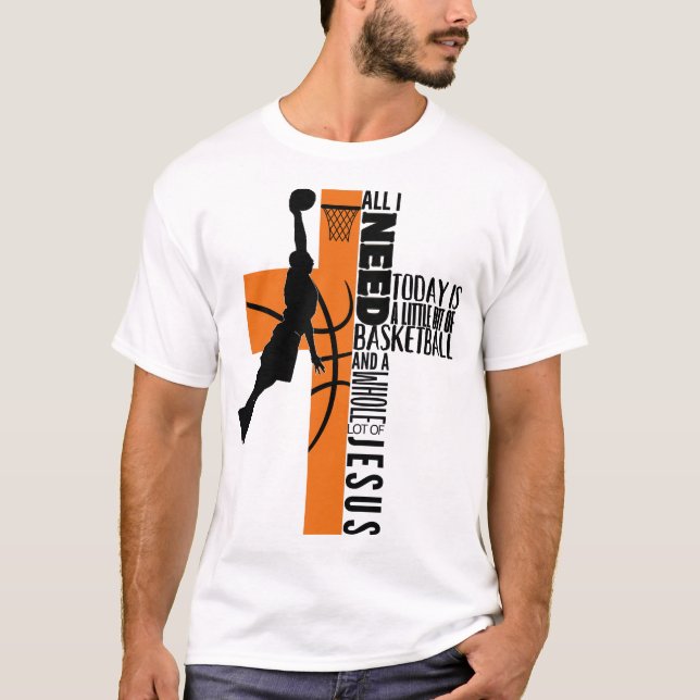 Camiseta Niño de Baloncesto De Edad Niño Todo Lo Que Necesi (Anverso)