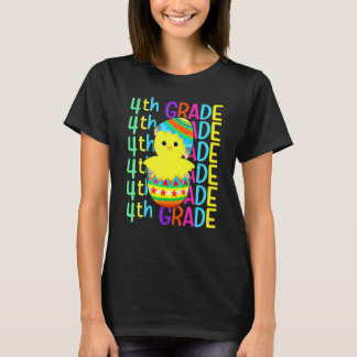 Camiseta Niño de cuarto grado pollo rompe el huevo día de P