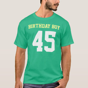 Camiseta Niño de cumpleaños 45