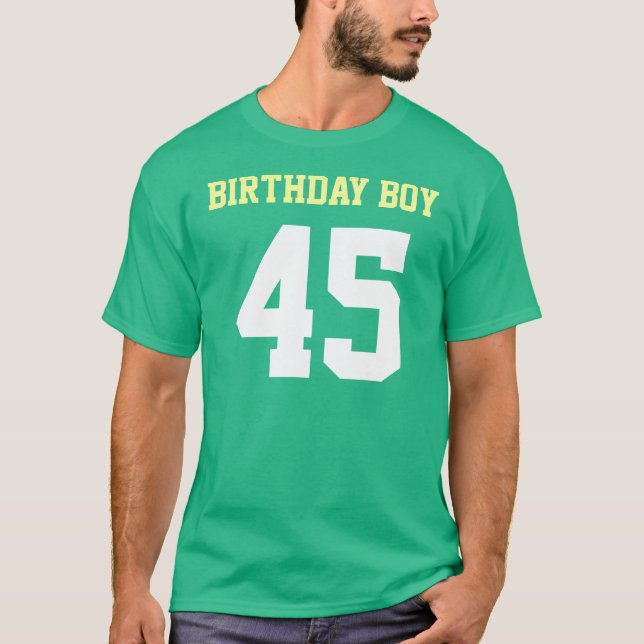 Camiseta Niño de cumpleaños 45 (Anverso)