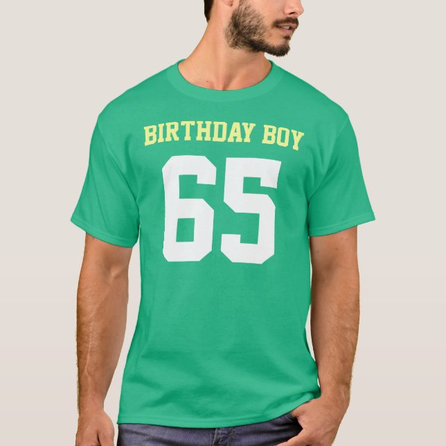 Camiseta Niño de cumpleaños 65 (Anverso)