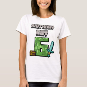 Camiseta Niño de cumpleaños 6 cumpleaños, tengo 6 años de e