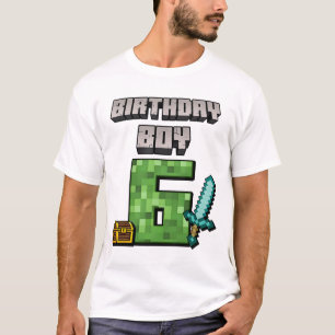 Camiseta Niño de cumpleaños 6 cumpleaños, tengo 6 años de e