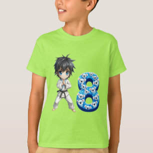 Camiseta Niño De Cumpleaños A Las 8