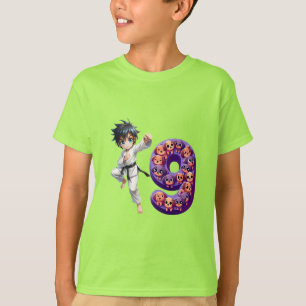 Camiseta Niño De Cumpleaños A Las 9
