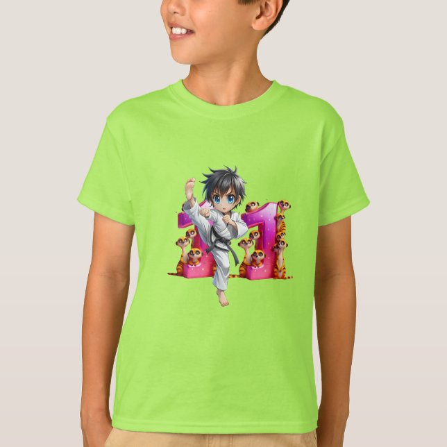 Camiseta Niño De Cumpleaños A Los 11 (Anverso)