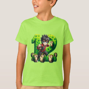 Camiseta Niño De Cumpleaños A Los 12