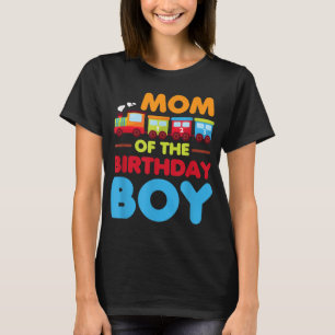 Camiseta Niño de cumpleaños de ferrocarril, madre del tren 