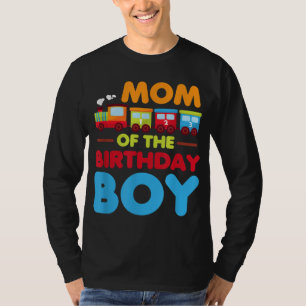 Camiseta Niño de cumpleaños de ferrocarril, madre del tren 