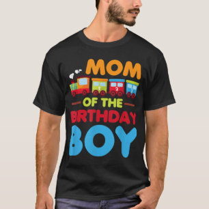 Camiseta Niño de cumpleaños de ferrocarril, madre del tren 