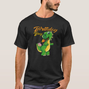 Camiseta Niño de cumpleaños Dinosaurios Niños de cumpleaños