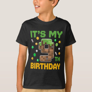 Camiseta Niño de cumpleaños es mi miembro de 9 años
