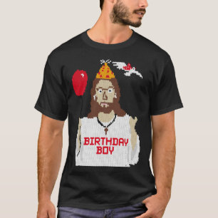 Camiseta Niño de cumpleaños Jesús Navidades regalos esencia