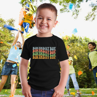 Camiseta Niño de cumpleaños retro