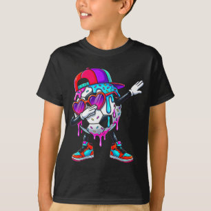 Camiseta Niño de Deportes Helado de Fútbol Goteo Haciendo B