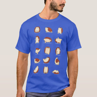 Camiseta Niño de familia de yoga de erizo