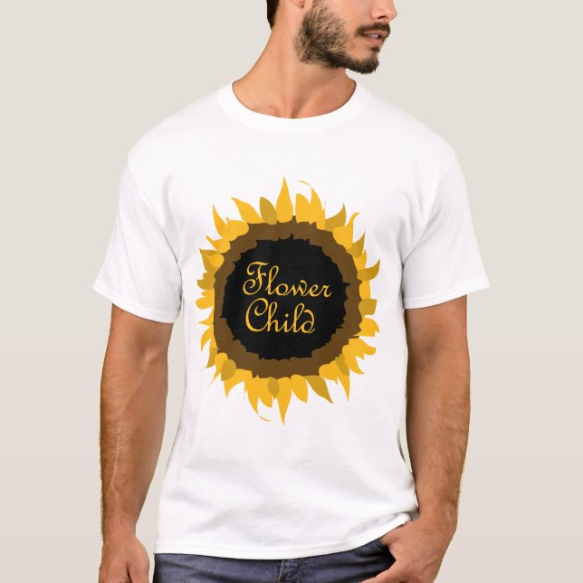 Camiseta Niño de flor (Anverso)