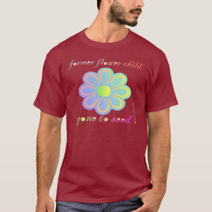Camiseta Niño de flor anterior ido para sembrar