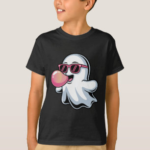 Camiseta Niño de Halloween de Halloween de Bubblegum rosa b