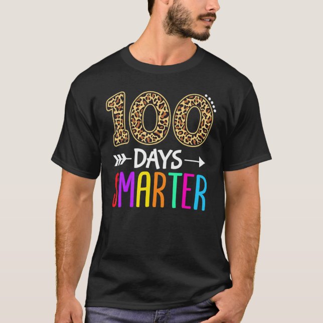 Camiseta Niño de jardín de infantes 100 días más inteligent (Anverso)