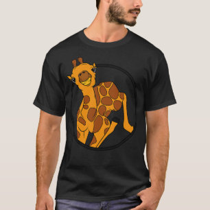 Camiseta Niño de jirafa cutánea con 2 cuernos