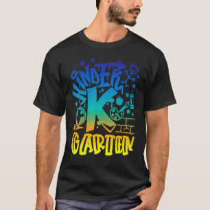 Camiseta Niño De Kinder Primer Día De Clase Profesor De Esp
