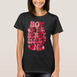 Camiseta Niño De La Berry Sweet One Strawberry First Birthd