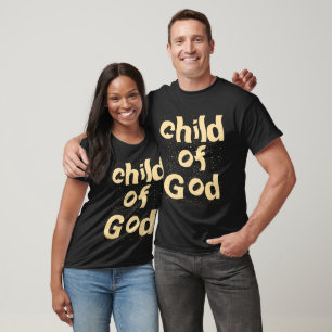 Camiseta Niño de la Biblia de Dios Cita negro
