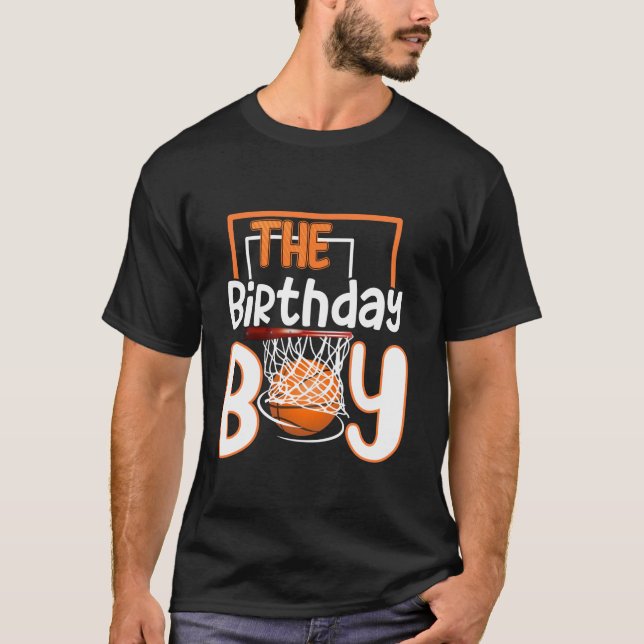 Camiseta Niño De La Familia De Baloncesto Cumple Con Bda (Anverso)