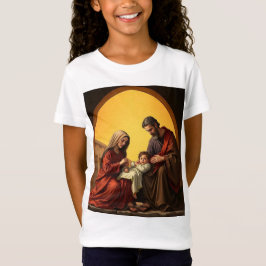 Camiseta Niño de la Familia Santa Jesús María y José Chica 