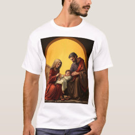 Camiseta Niño de la Familia Santa Jesús María y Tee de los 