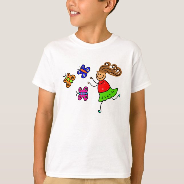 Camiseta Niño de la mariposa (Anverso)