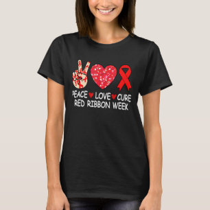 Camiseta Niño de la Semana de la Cinta Roja de la Paz de la