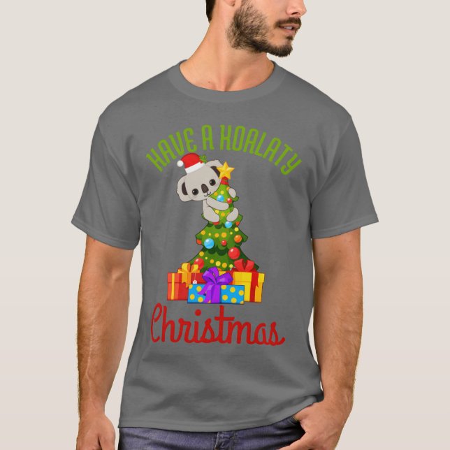 Camiseta Niño de los Navidades Koala (Anverso)