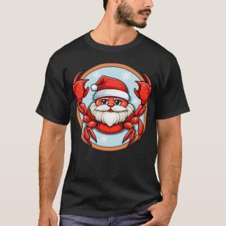 Camiseta Niño de Navidades de cangrejo