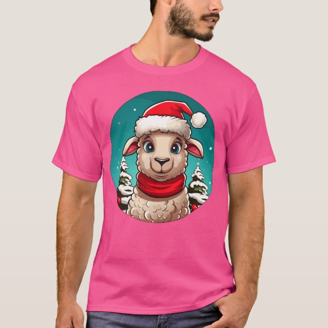 Camiseta Niño de Navidades ovinos (Anverso)