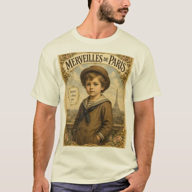 CAMISETA NIÑO DE PARÍS (Anverso)