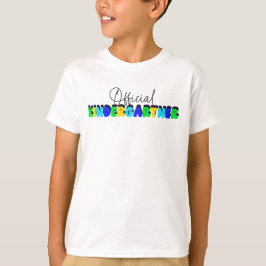 Camiseta Niño de primer día oficial de guardería
