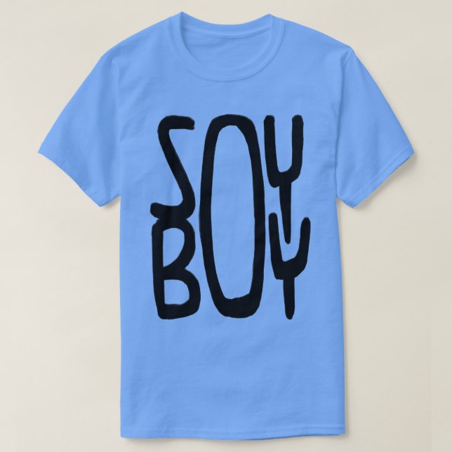 Camiseta niño de soja 1 (Diseño del anverso)