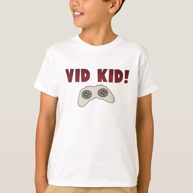 Camiseta Niño de videojuegos (Anverso)