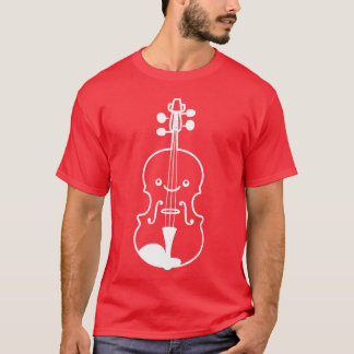 Camiseta Niño de violín de dibujos animados