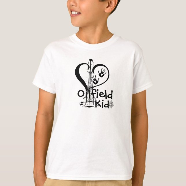 Camiseta Niño del campo petrolífero (Anverso)