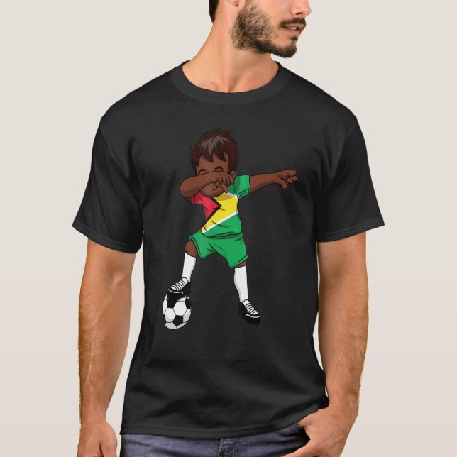 Camiseta Niño del fútbol de Dabbing Guyana Guyanés Georgeto (Anverso)