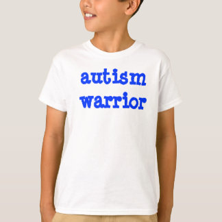 Camiseta Niño del guerrero del autismo