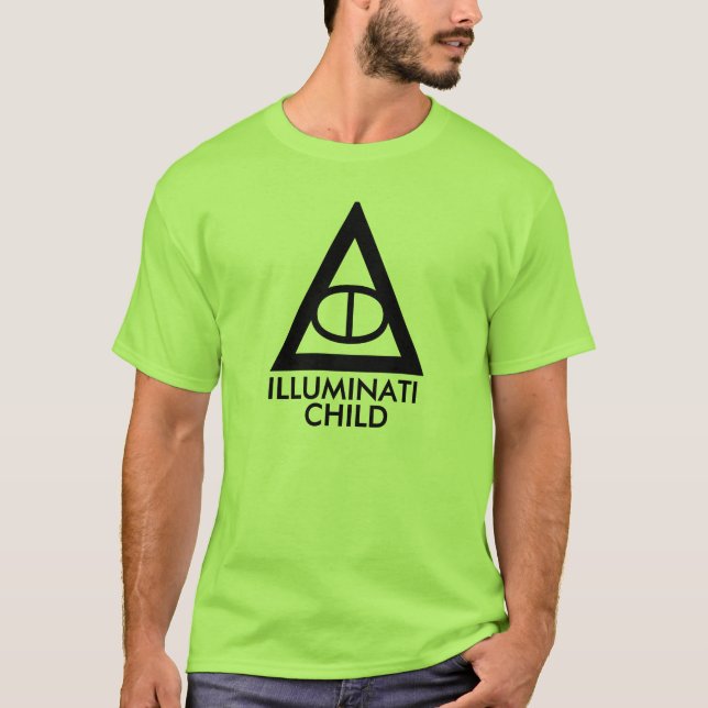 Camiseta niño del illuminati (Anverso)