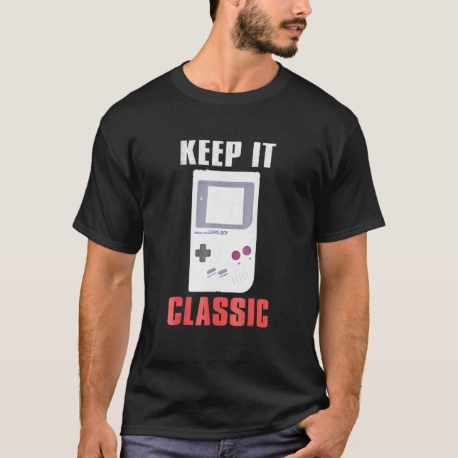 Camiseta Niño del juego de Nintendo Manténgalo Gráfico de G (Anverso)