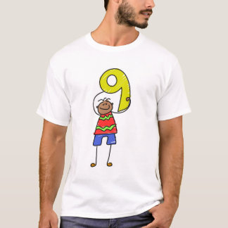 Camiseta Niño del número nueve